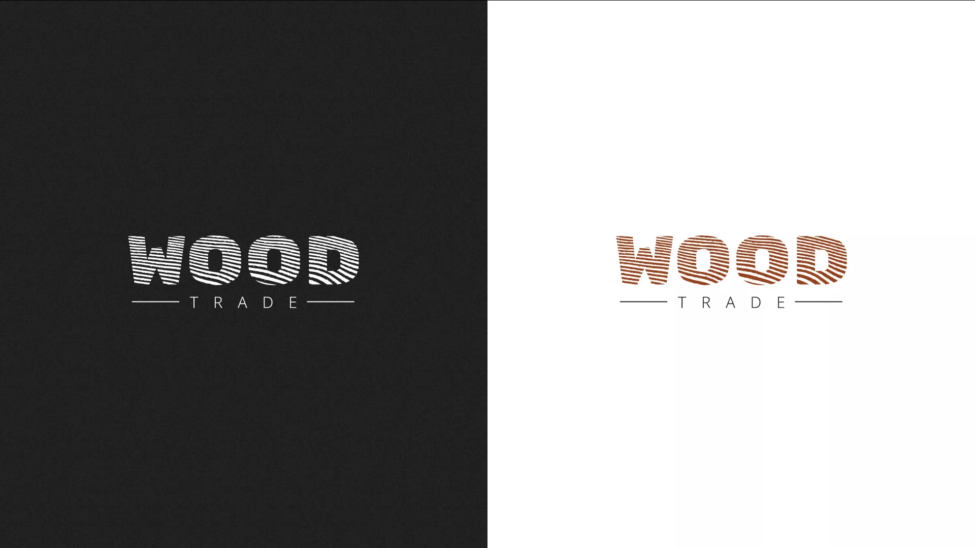 Разработка логотипа для компании «Wood Trade» в Слободском