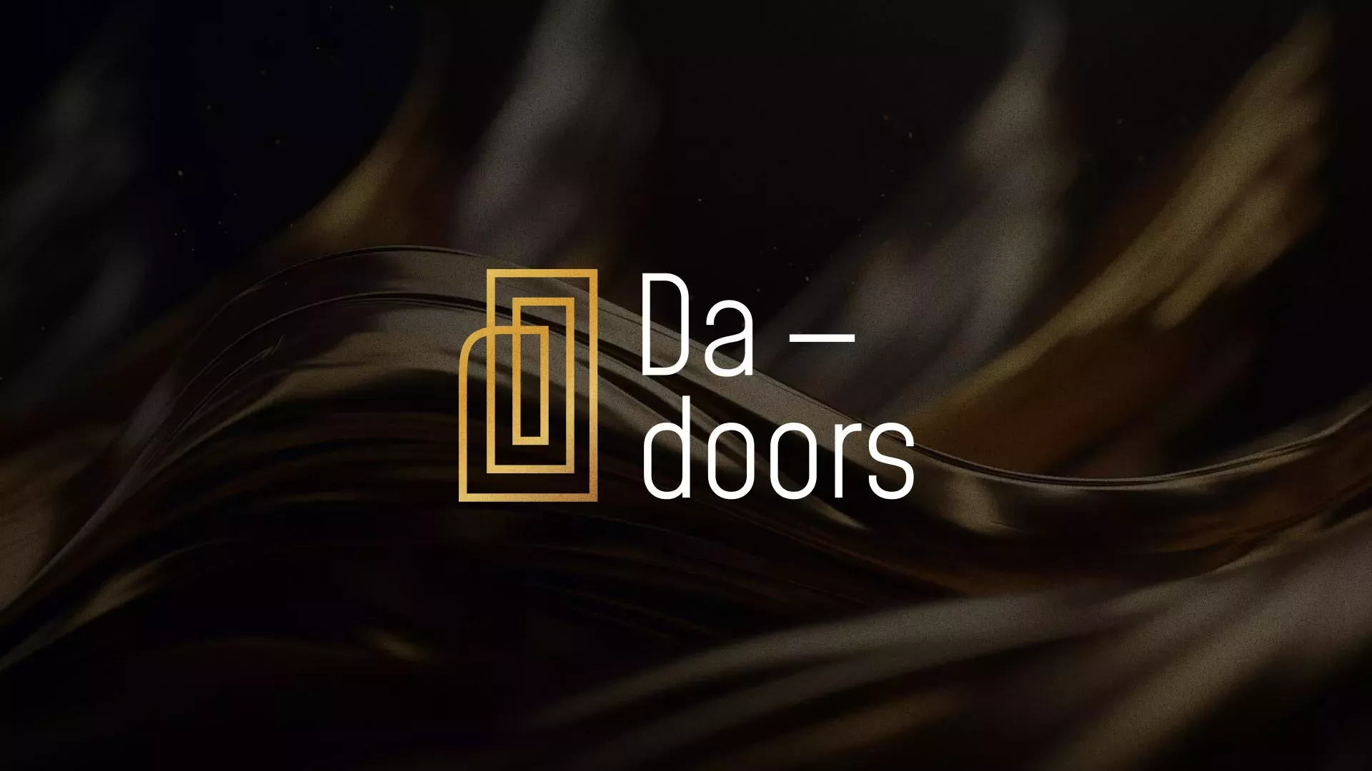 Разработка логотипа для компании «DA-DOORS» в Слободском